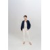 Denim Button Up Loose Bomber Jacket